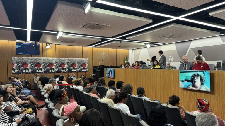 Mulheres negras que se destacam na defesa dos direitos humanos são homenageadas pelo deputado Lucas Lasmar na ALMG